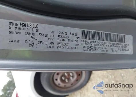 2017 Dodge Journey Se z USA, uszkodzony, nr VIN 3C4PDCABXHT561955